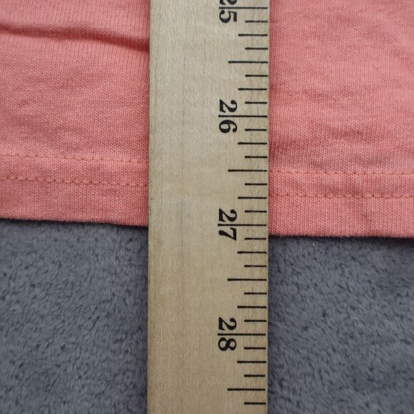 Simply Southern Shirt Womens Small Peach Seas The Day Beach Long Sleeve Fish Tee - Picture 5 of 16